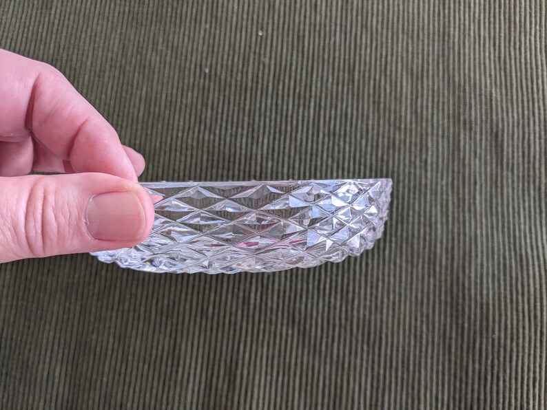 WATERFORD CRYSTAL Candy or Nut Dish Vintage Collectible Etsy