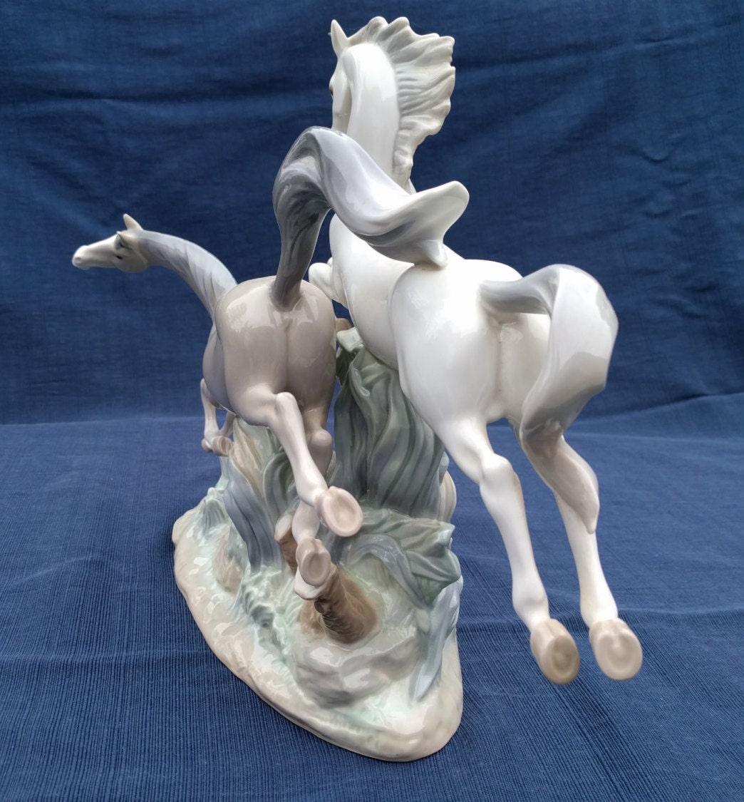 lladro man on horse
