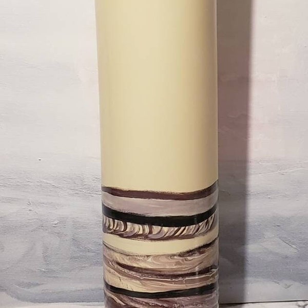 Large Cream Floor Vase - Etsy