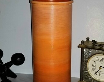 Burnt Orange Vase Etsy