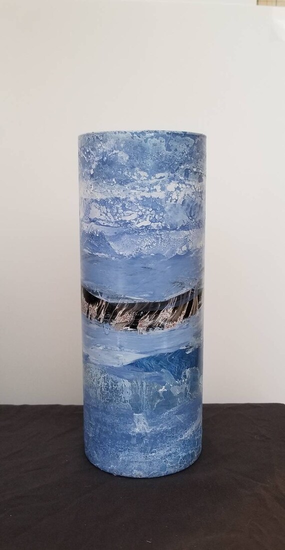 Blue Glass Vase il 570xN o58b
