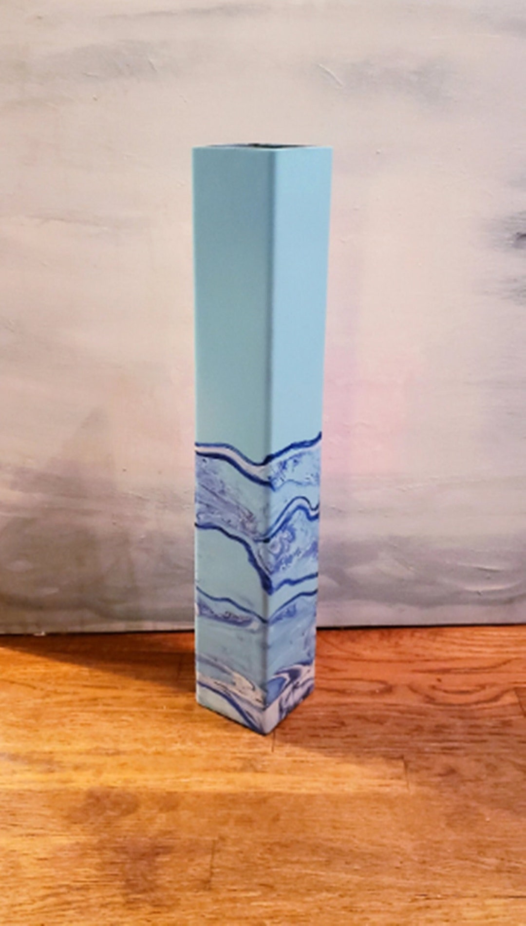 Floor Vase, Tall Vase for Floor, Tall Floor Vase Teal, Floor Vase 2