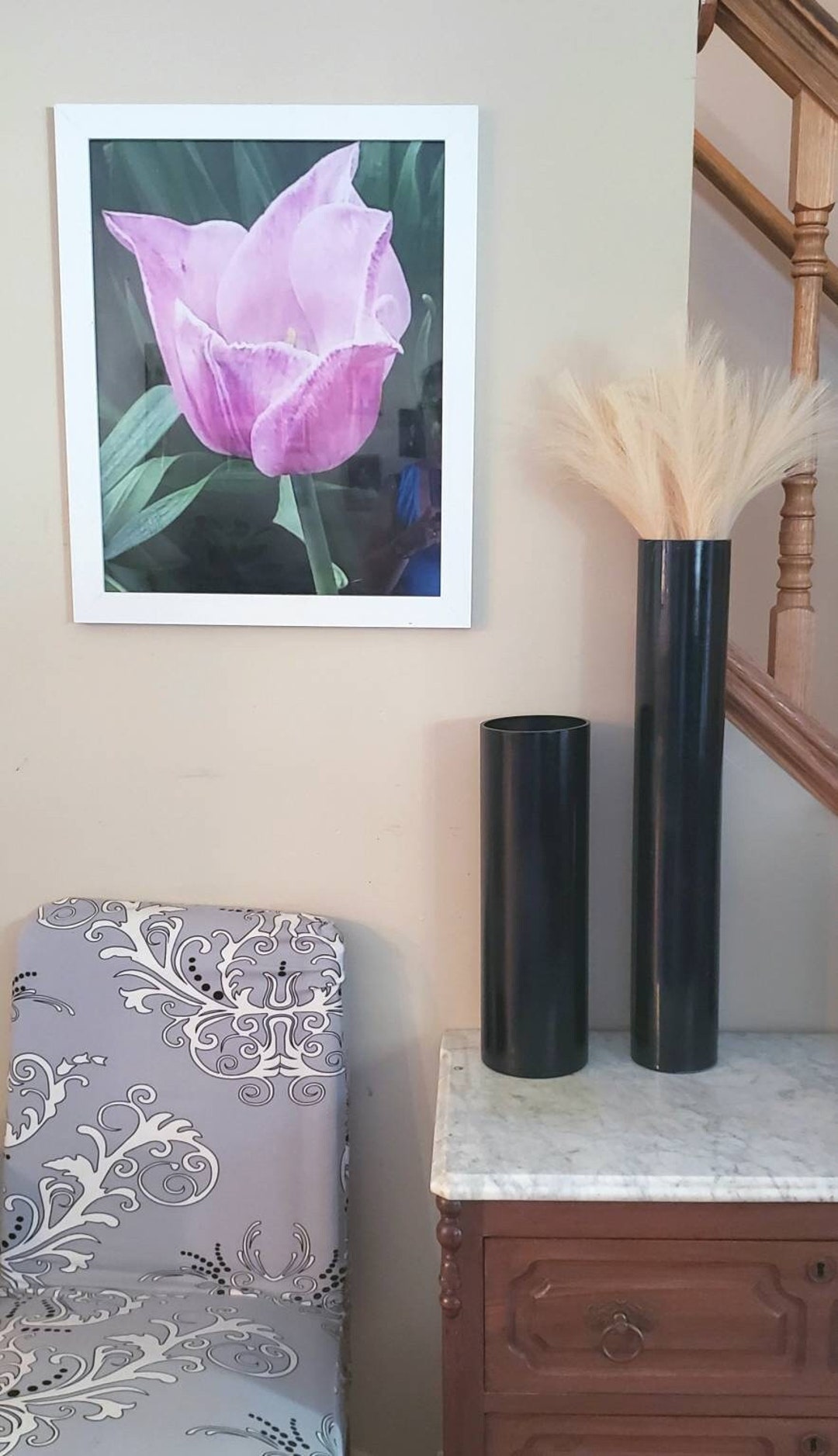 Tall Floor Vase, Tall Vase for Floor, Large Floor Vase Glass, Tall