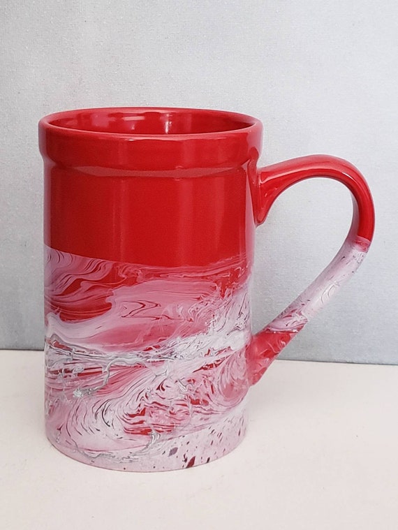 Large Coffee Mug Red, Coffee Gift, Large Red Coffee Mug, 16 Oz Mug, Large Ceramic  Mug 16 Oz, Large Coffee Mug 16 Oz, Large Red Mug, Red Mug - Etsy