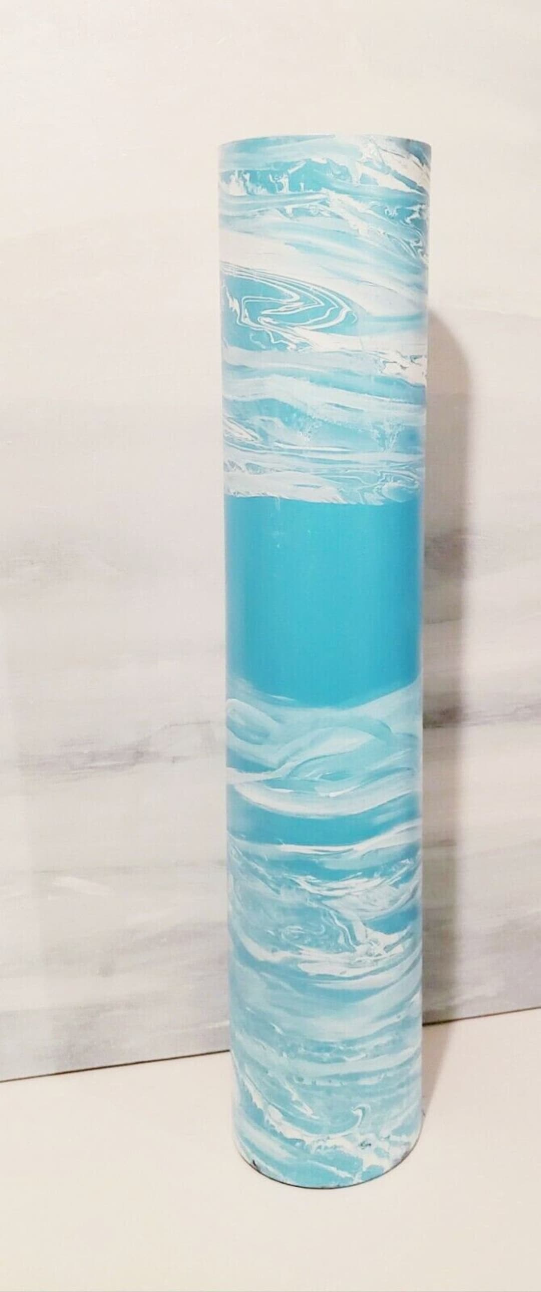 Tall Floor Vase 3 Foot Tall, Tall Floor Vase Hand Blown Glass, Floor