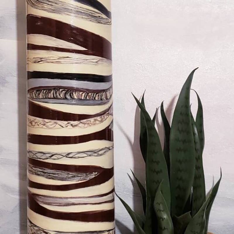 Vase - Beaded, Large