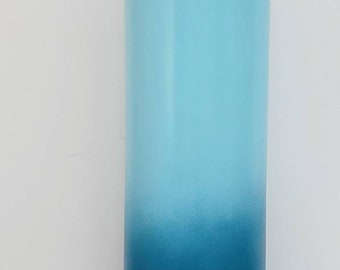 Floor Vase, Tall Floor Vase, Turquoise Vase, Tall Vase for Floor, Tall Floor Vase, Floor Vase, Beach Decor, Tall Teal Glass Vase, Blue Vase