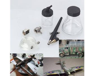 Mini Airbrush Kit, Ideal For Crafts, Arts Hobbies And Model Airbrushing, (Air Brush) AT033
