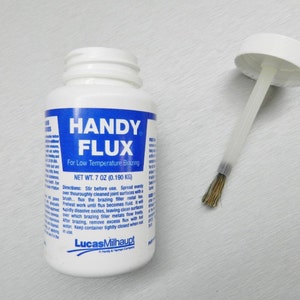 Paste Flux & Acid BRUSHES 100% Horsehair Pro Grade for Glue Oil Applicator  4 Brush OATEY 30710 3071020 