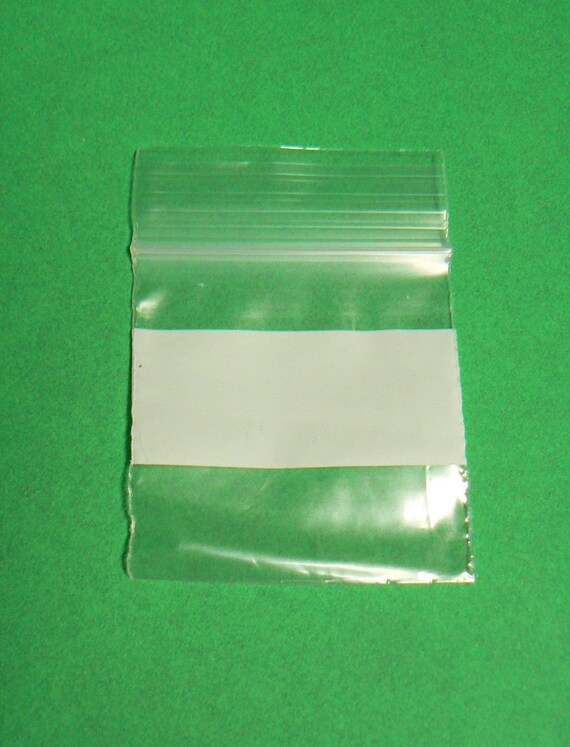 1000pc Zip Seal Bags 2mil Square Clear Poly 2x2 Small Baggies 2 x 2  Reclosable