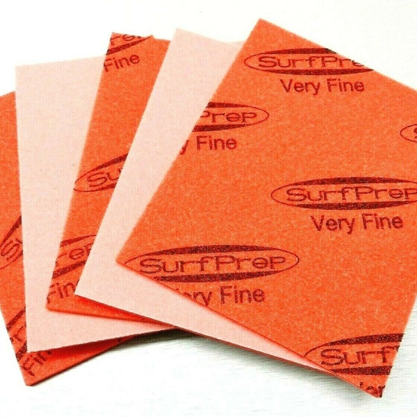 Sanding Sponge Foam Back Pads 5-1/2" x 4-1/4" Very Fine By STARCKE - Pack of 5