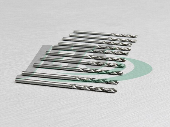 10 x 1.2MM HSS DRILL BITS 1.2 MM QUALITY JOBBER DRILLS