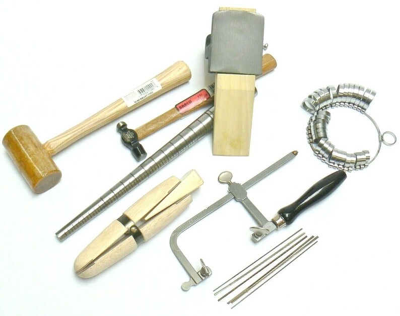 Jewelry Making Kit Basic Tool Jewelers Set Anvil Mandrel Saw Etsy