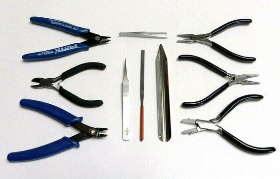 10pc Beading Tools Kit Jewelry Making Beading Tools Beaders Tools Set With  Case 