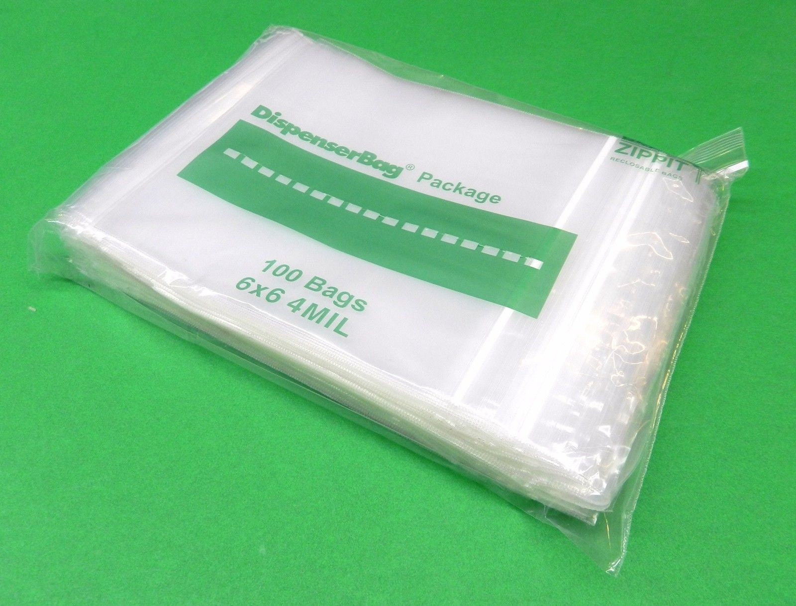 Clear Plastic Zip Bags, 4MIL Heavy Duty Thickness, Reclosable Top Lock,  Small Large Mini Baggies for Jewelry, Beads, Rings Coins Any Quanity 
