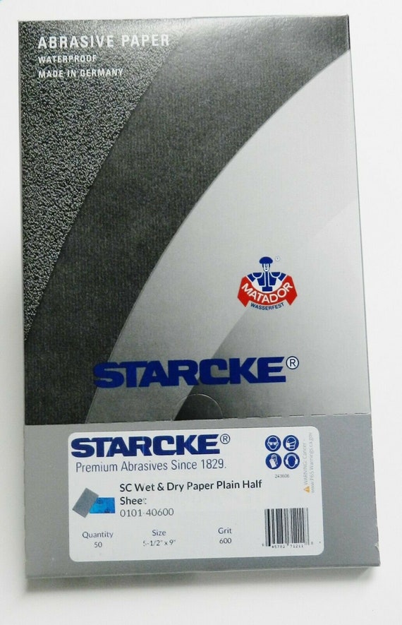 Carta Vetrata Premium Bagnata E Secca 2000 2500 3000 5000 7000 Grana - Foto 2