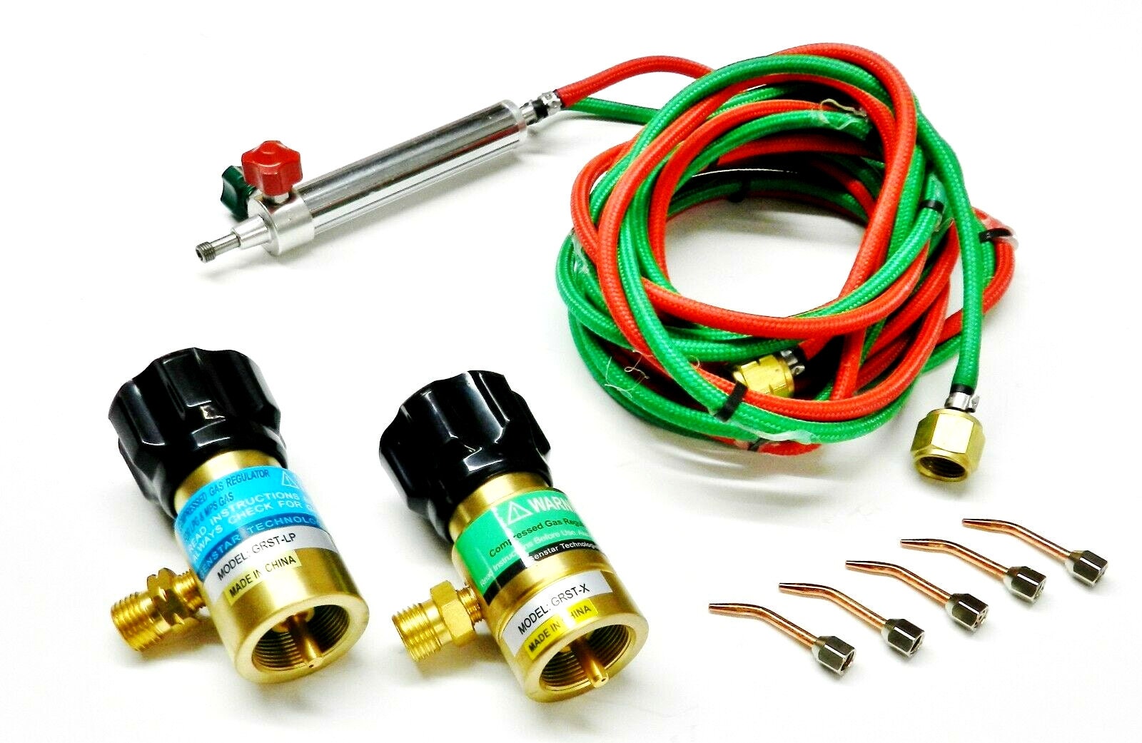 Gentec Torch 5tips & Preset Regulators Complete Set Soldering Etsy