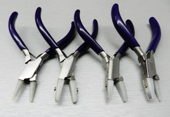 Shynek Jewelry Making Pliers Tools, 8pcs Micro Jewelry Pliers Set for  Jewelry Making Supplies