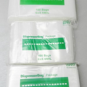  Clear Plastic Reusable Zip Bags - Bulk GPI Pack of 100 2 x 3  4mil Thick Heavy Duty, Strong & Durable Poly Baggies with Resealable Zip  Top Lock for Travel, Storage