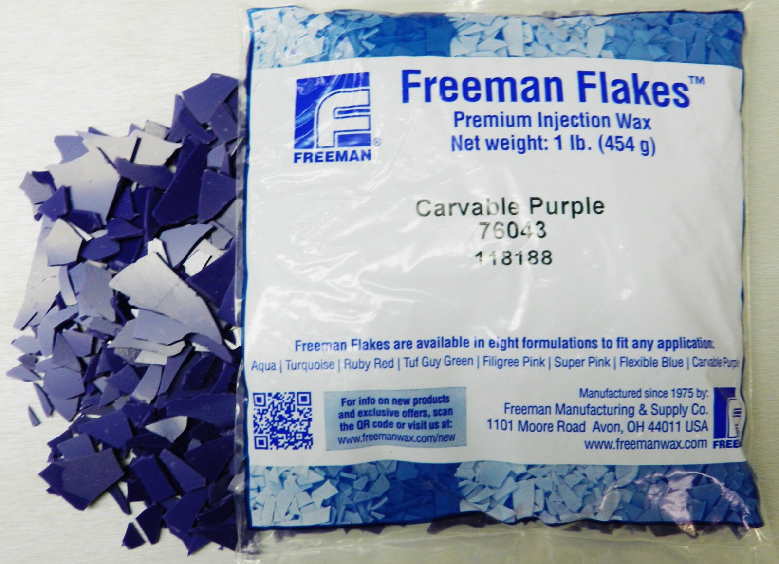 Freeman Carvable Purple Flake Wax Jewelry Injection Lost Wax Etsy