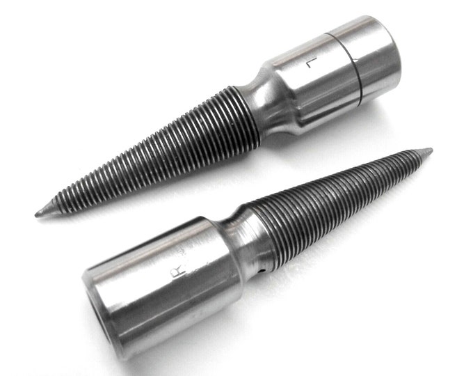 2 Spindles Tapered Baldor Dental Lathe 3/8 Arbor Hole Friction Grip