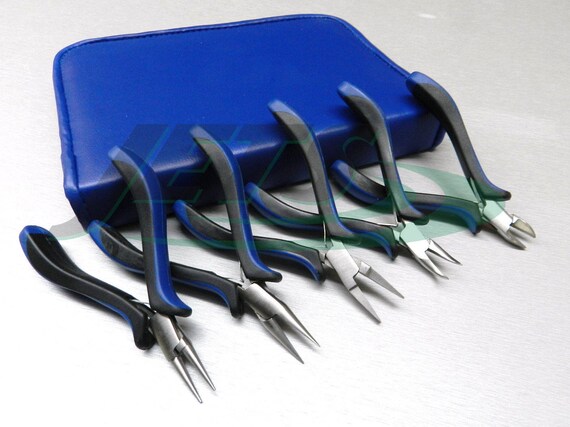 Wire wrapping shop jewelry tool kit