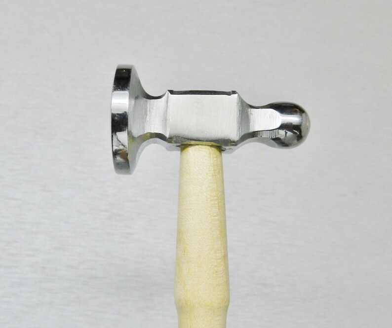 JTS 28mm Chasing Hammer For Jewelry Making – Dome Face, 1-1/8