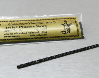 Spiral Wax Saw Blades for Plaster Wood Plastic #3 Pinguin-Germany 144 Sawblades