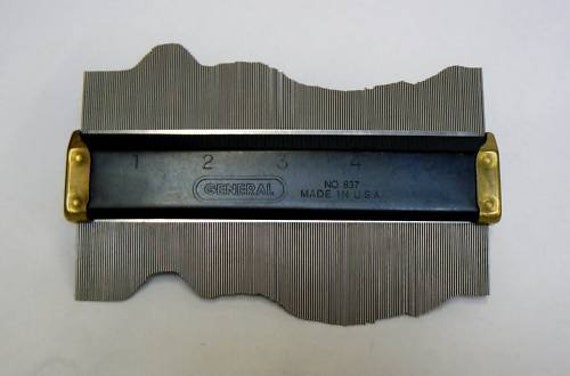 Jauge d'écart de travail du bois ajusteur - ROKOO - règle de profondeur de  couture en dents de scie - 50 cm