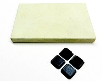 Placa de soldadura Bloque de soldadura de joyería 6" x 4" x 1/2" Placa térmica de cerámica 6x4