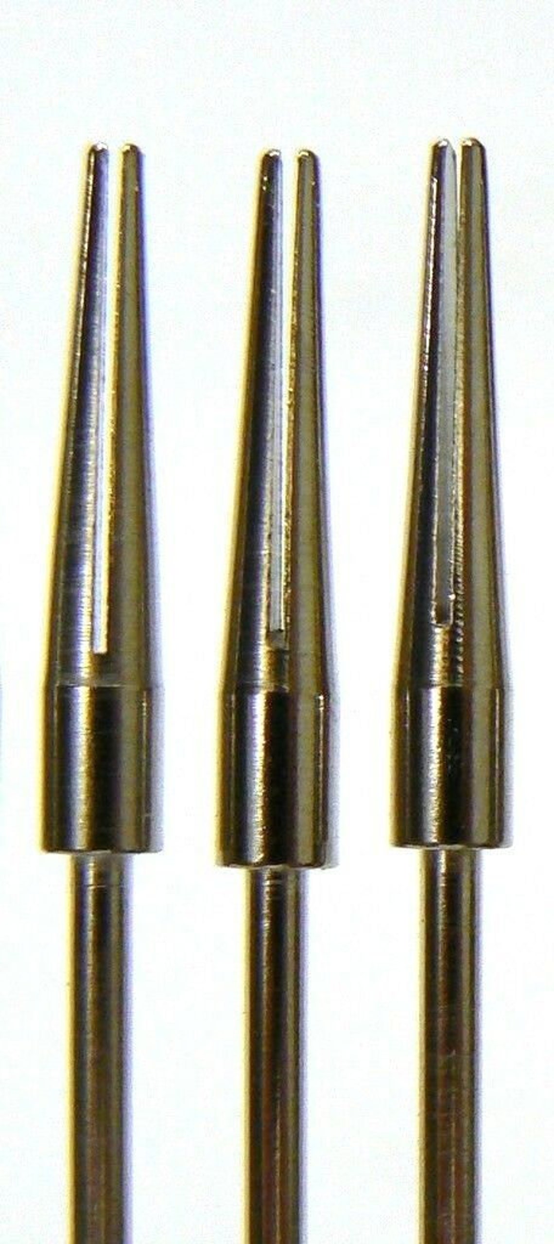 Mini Mandrels Split Tapered Miniature Mandrels Rotary Foredom Etsy