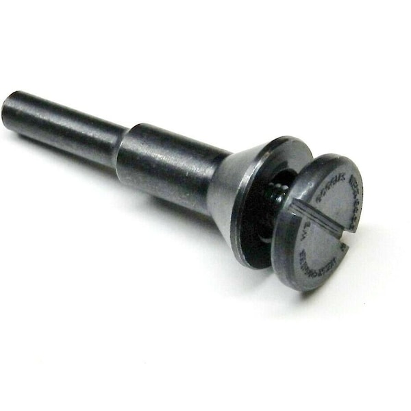 Screw Lock Type Cut Off Wheel Adapter 1/4" Shank Mandrel Disc Holder Bell Head