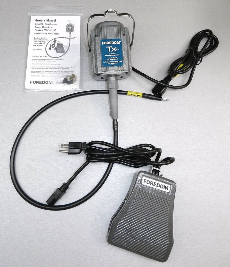 Foredom K.TX300 Flex Shaft Jewelers Kit 1/3 Hp 110v Tx300 with Etsy