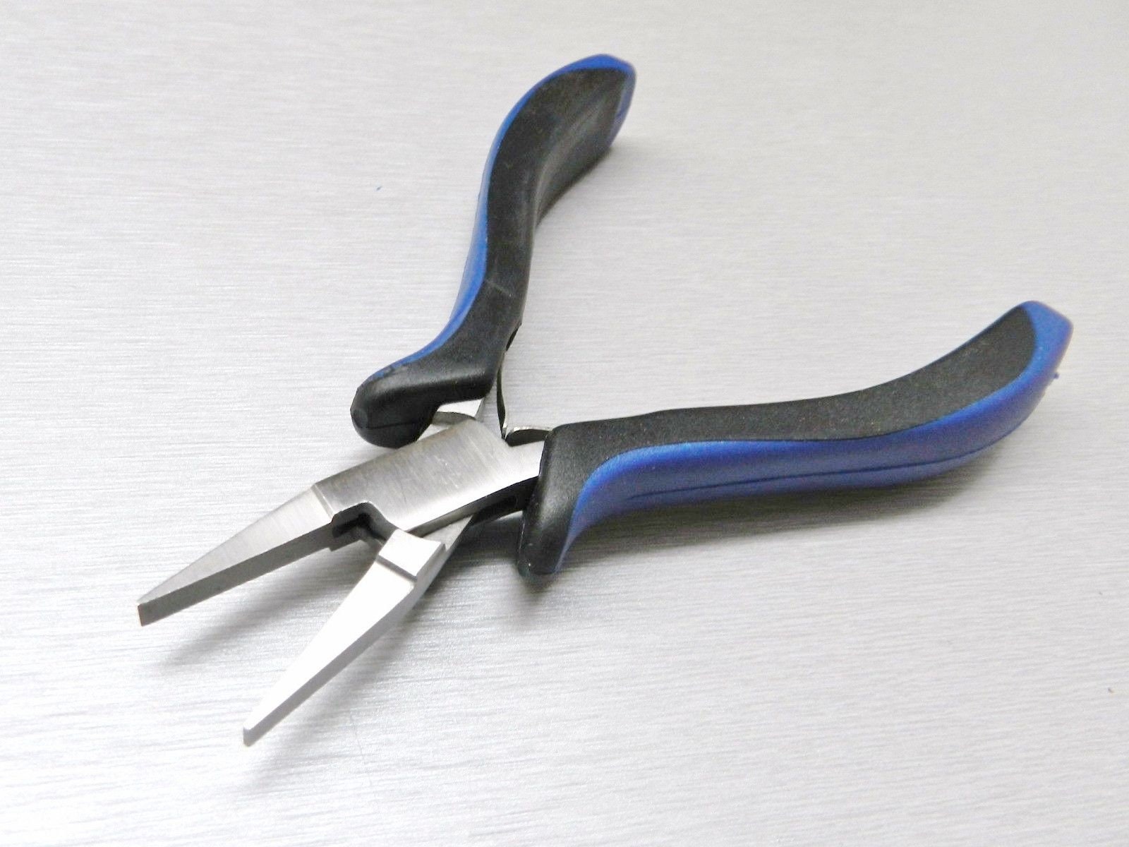 5.9 Flat Nose Pliers With Extra Nylon Jaws Jewelry Making Non-marring Metal  Wire Forming Tool 