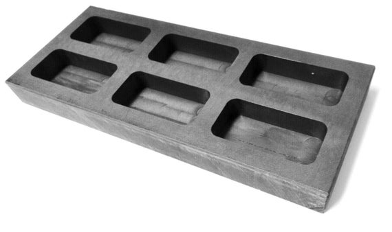 5-in-1 Graphite Casting Ingot Mold Graphite Ingot Molds Set -  Israel