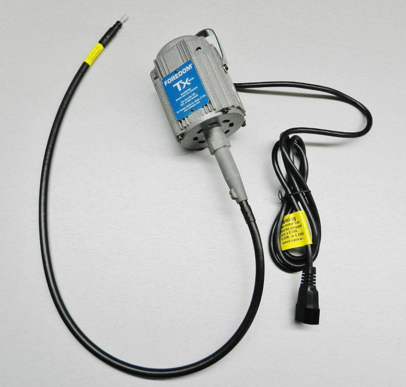 TX Foredom M.TX Flex Shaft Motor 1/3 Hp Flexshaft Motor With Etsy