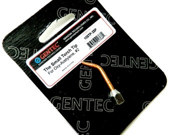 Torch Tip #2 Gentec Curved Tip Replacement Tip Jewelry Soldering and Repair