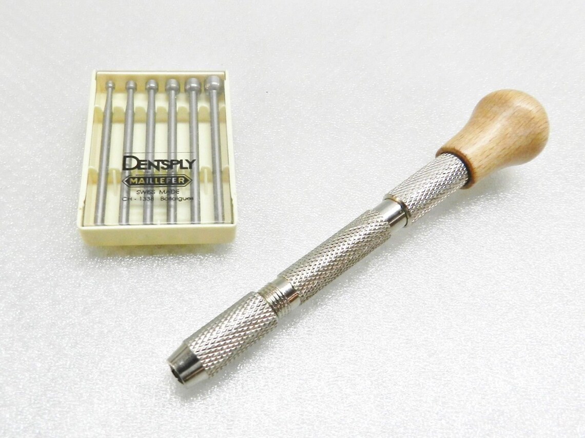 Large Wire Rounder Pin Vise Swivel Head Vise With Set of 6 Etsy