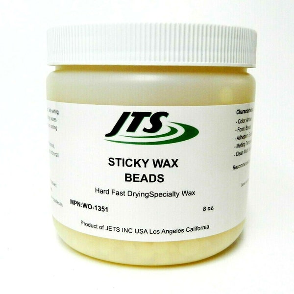 Sticky Wax Hard Fast Drying Wax For Jewelry Casting Wax For Sprues 8 Oz Beads