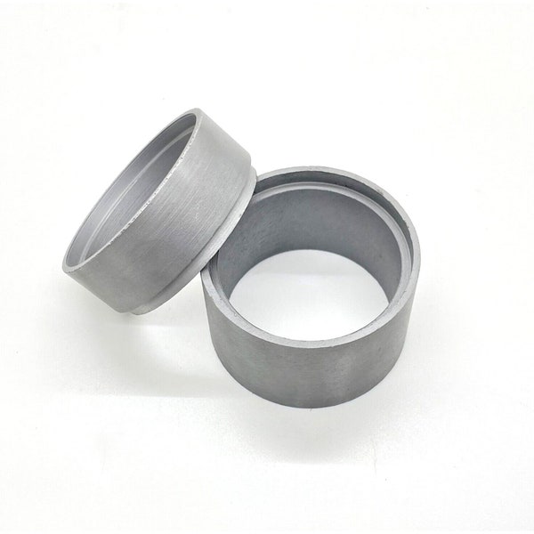 Mold Rings For Delft Clay Sand Casting 60 MM Aluminum 2 Part Ring Mold Frame