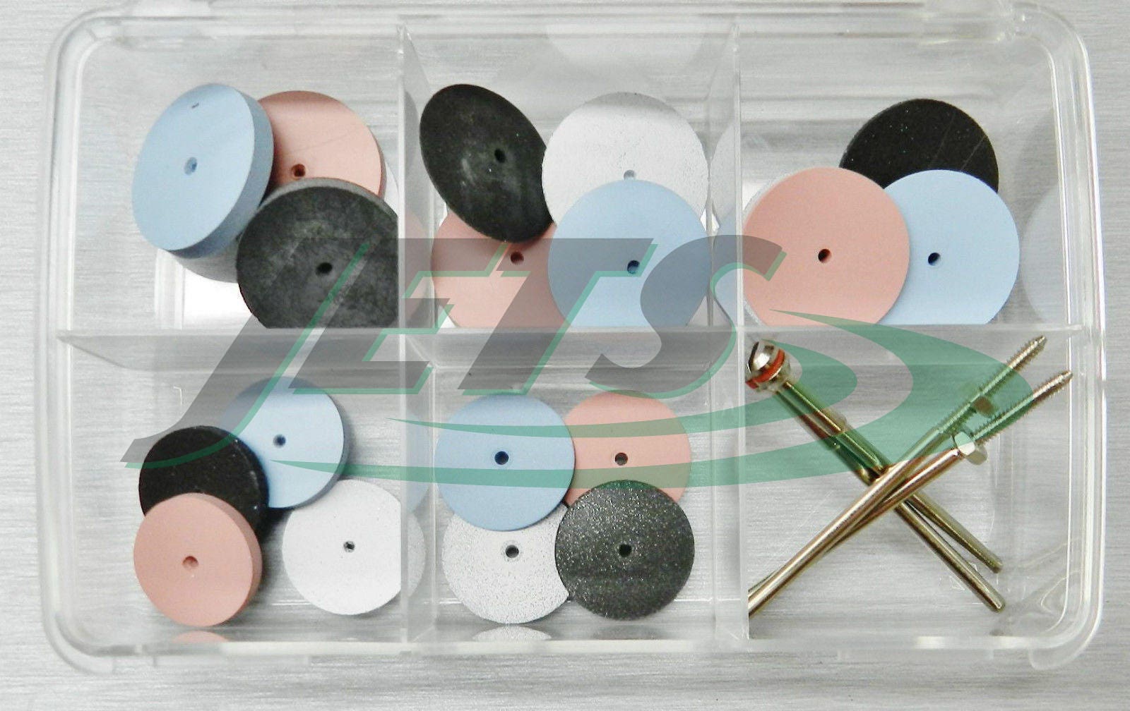 Silicone Polishing Wheel Kit 24 Assortment Set Jewelry Abrasive Finish