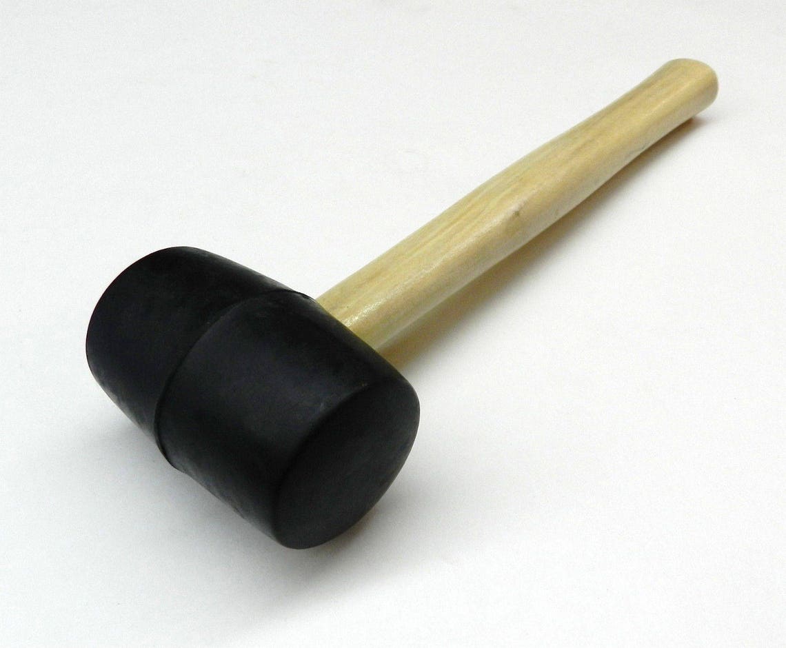 3 Mallets Rawhide Mallet Rubber & Plastic Mallet Jewelr Etsy