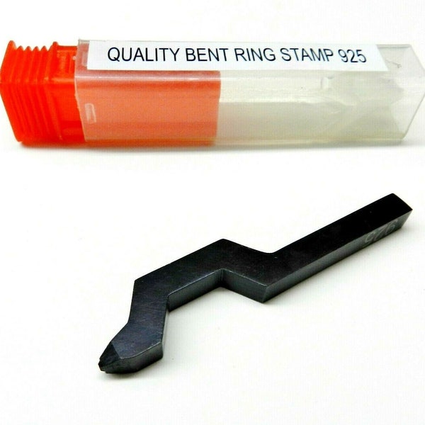 925 Marking Stamp Sterling Silver Bent Ring Stamp Punch Jewelry Making Tool