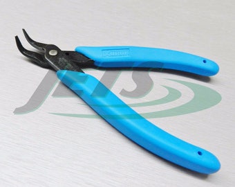 Xuron 486 Bent Nose Plier 90 Deg Tip - Hobby Craft Assembly Work - Wire Weaving