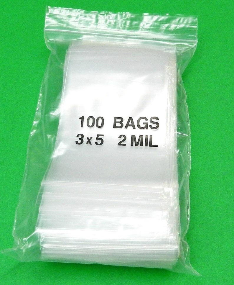 5x10 2 mil sacchetti di plastica trasparenti con cerniera per 5x10 2 mil sacchetti di plastica trasparenti con cerniera per