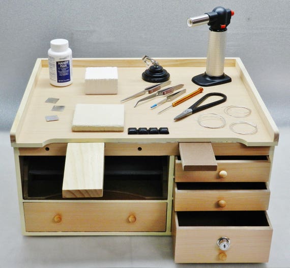 Workbench And Jewelry Soldering Tools Supplies Make Jewelry Etsy