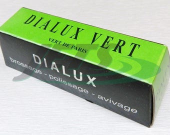 Green Rouge Dialux Jewelers Polishing Compound Vert Dialux Jewelry Polish 1 Bar Made in France