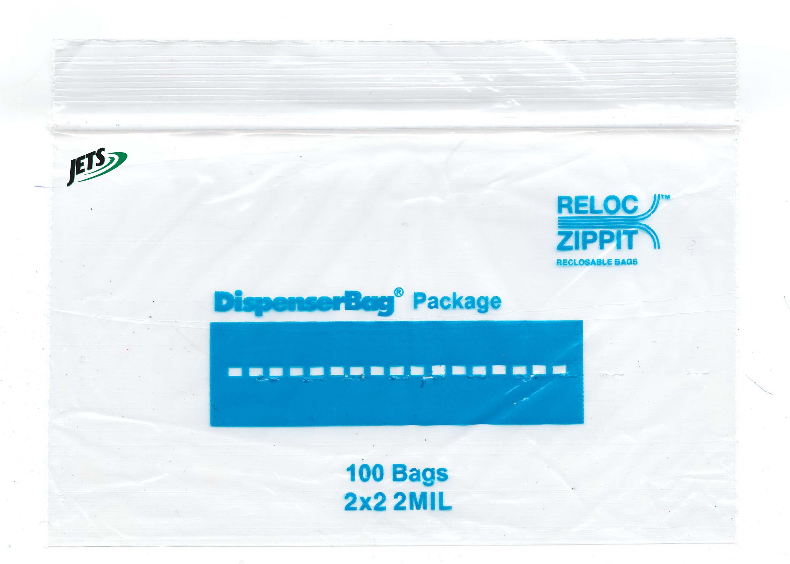 Zip Top Sealing Lock Bags 2mil Reclosable 2x2 Clear Poly Square Baggies  1000 Pcs 
