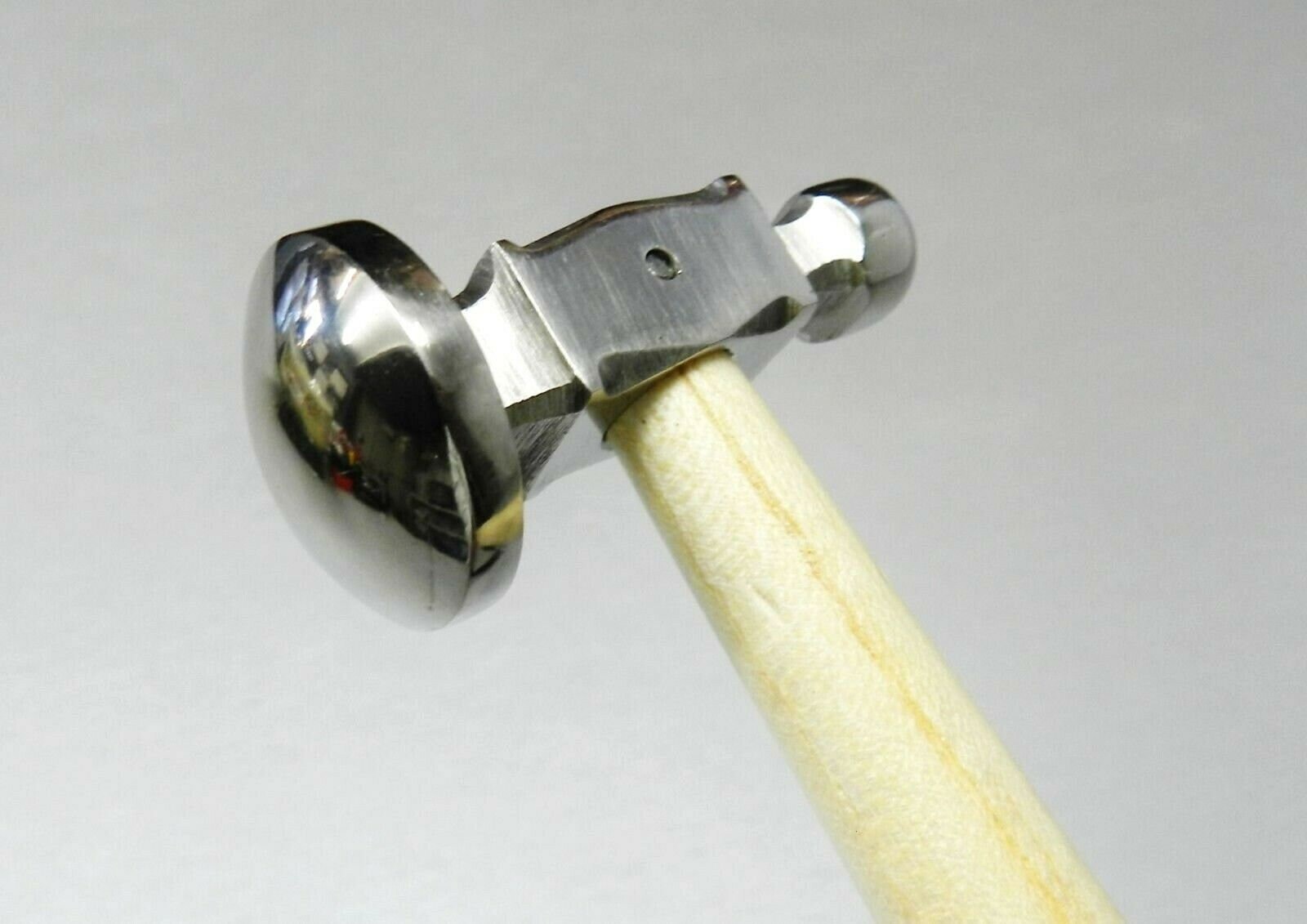 1" chasing hammer Repouse ball pein planishing metal jewellers tools 24mm face 