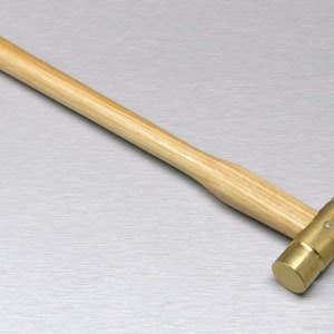 Brass Hammer Head Solid Brass Mallet 2" Jewelry Metalsmith Crafts Tool 100 Gram